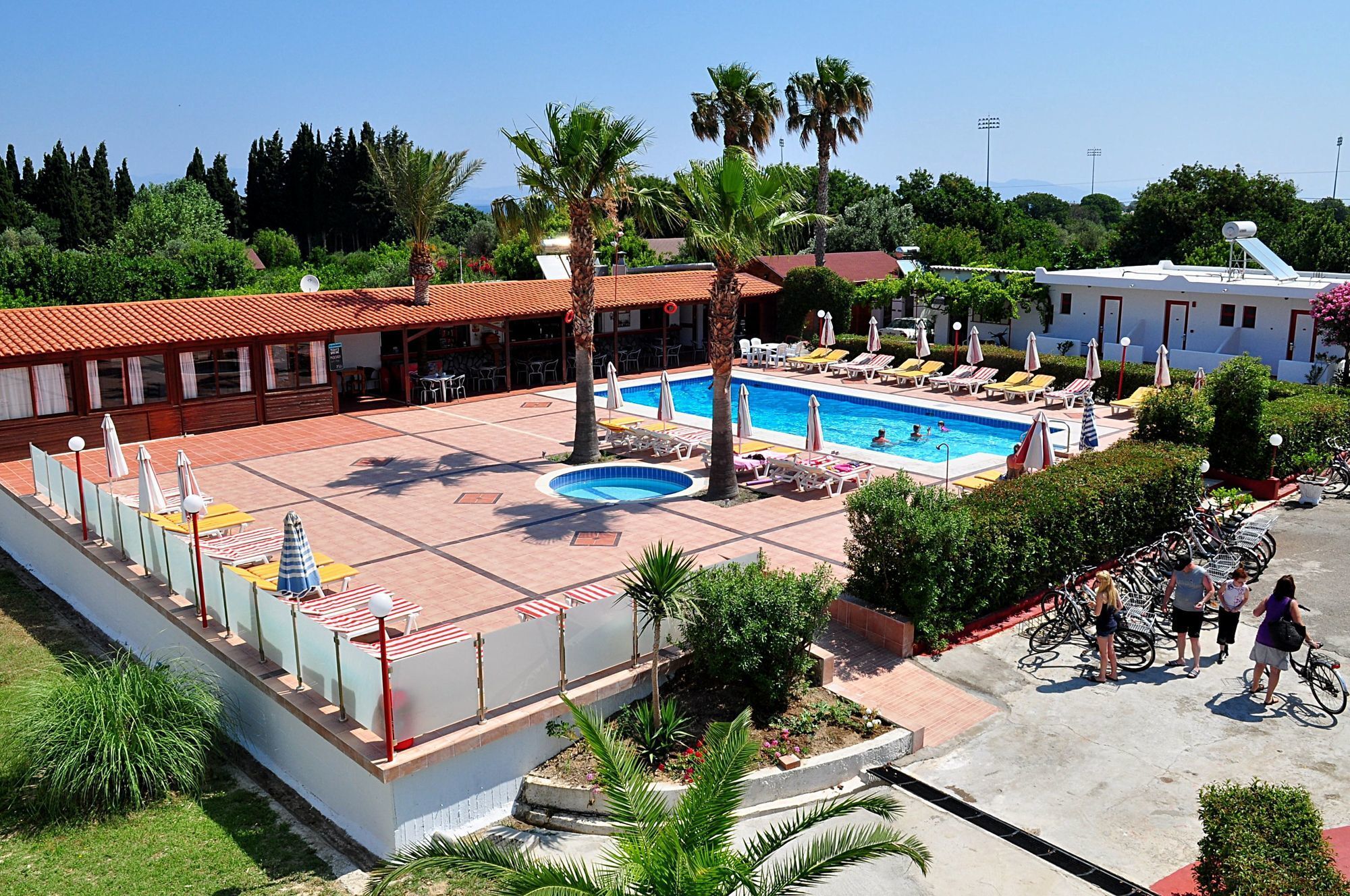 Sandys Studios Apartments And Log Villas Psalidi  Exteriér fotografie