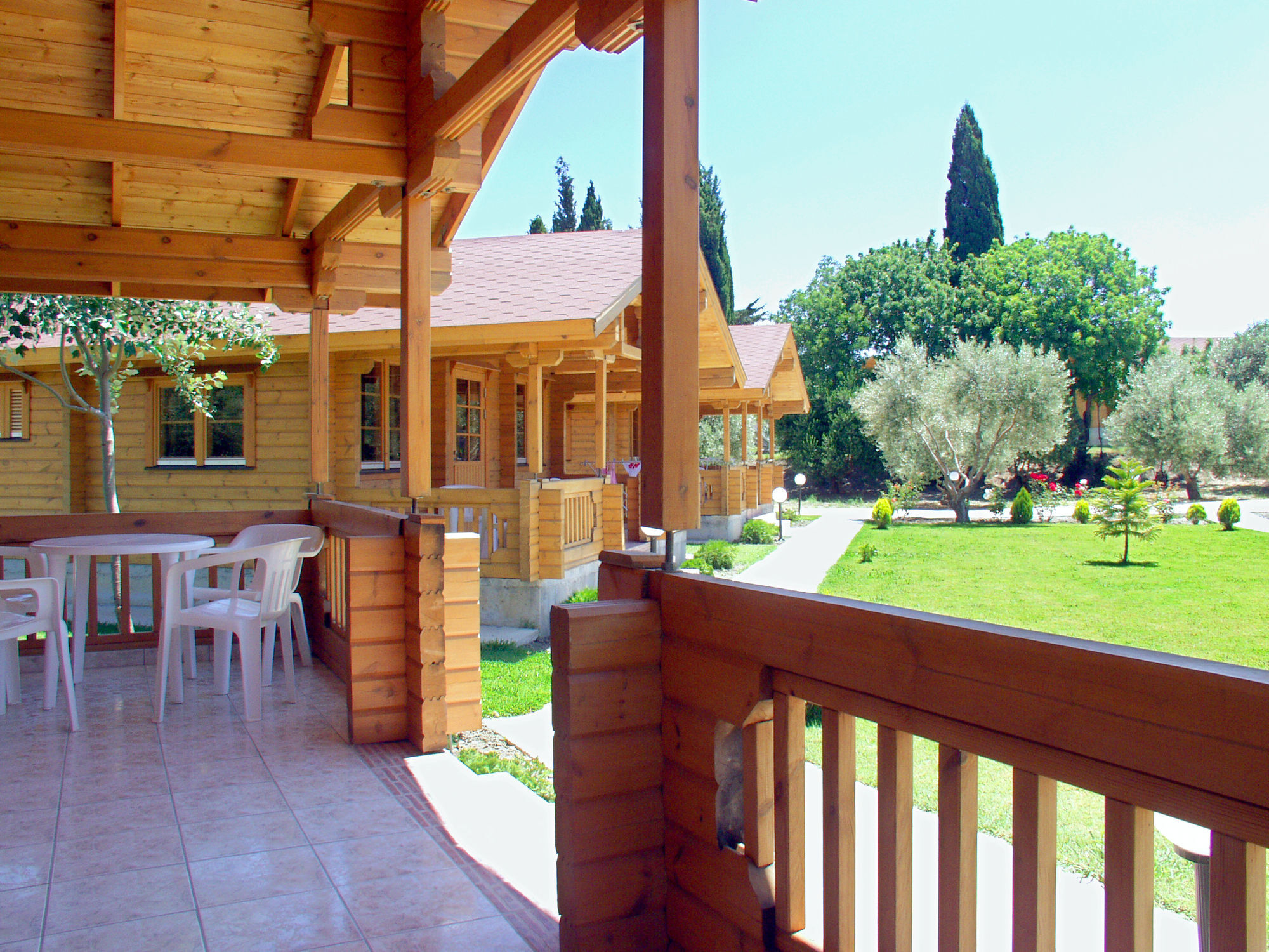 Sandys Studios Apartments And Log Villas Psalidi  Exteriér fotografie